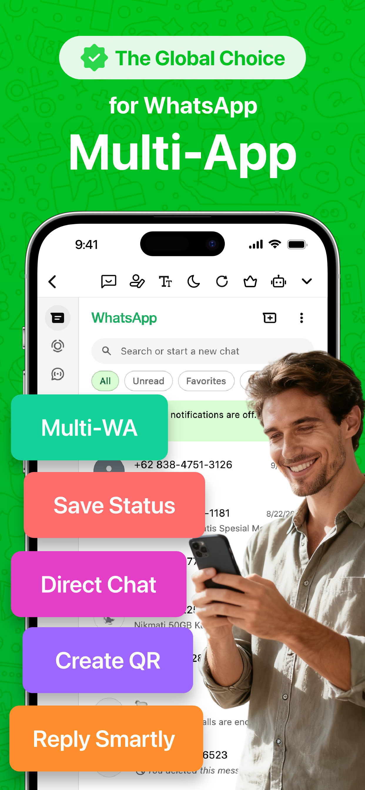 Dual Chat: Web Scan Messenger