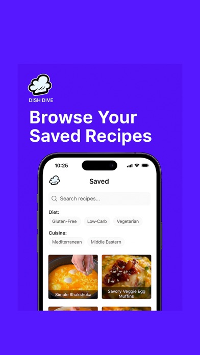 DishDive (Recipes) iPhone screenshot 5 - Food & Drink app