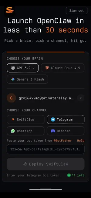 SwiftClaw - OpenClaw Suite screenshot 1