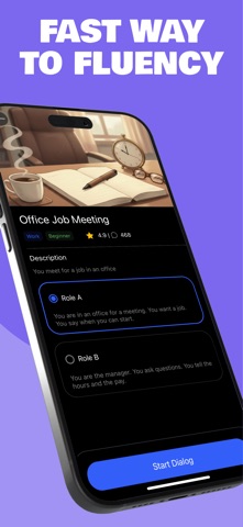 Glossa - AI English tutor screenshot