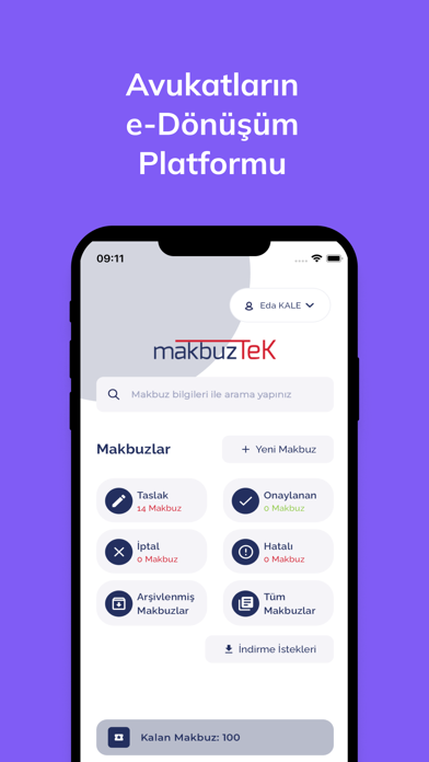 Screenshot #1 pour MakbuzTekMobil
