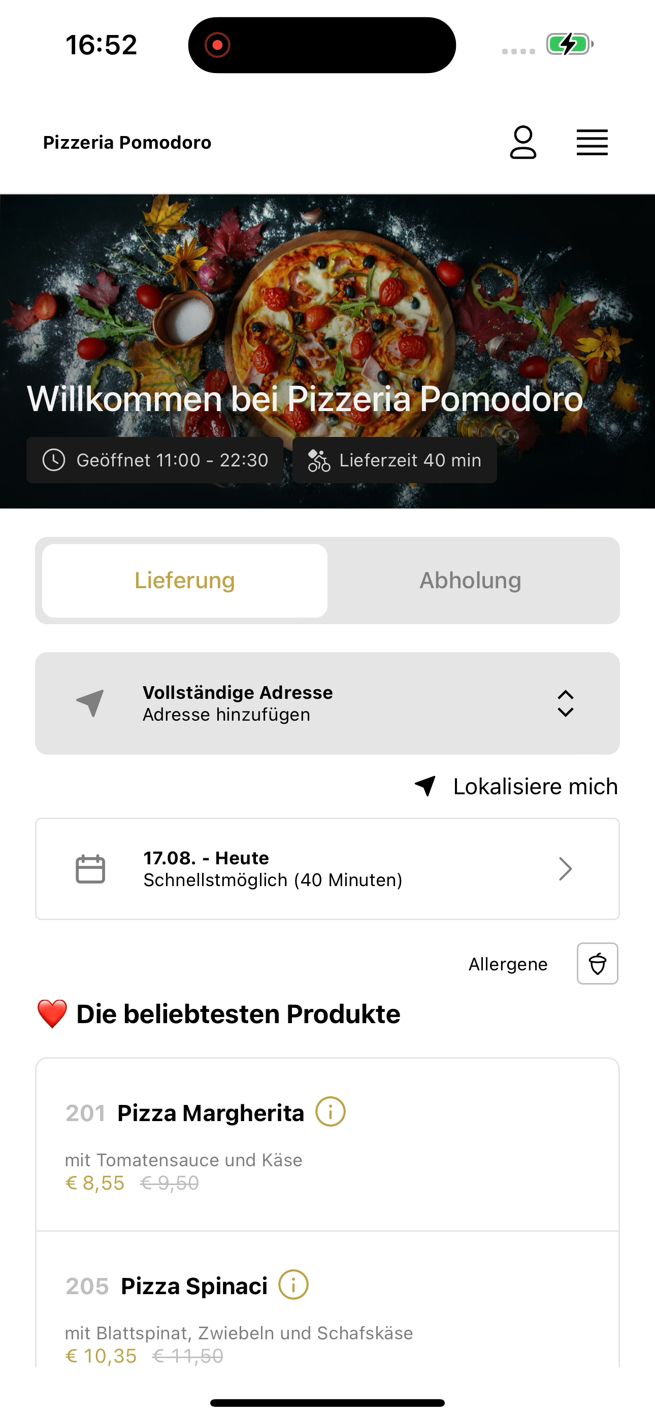 Pizzeria Pomodoro screenshot 6