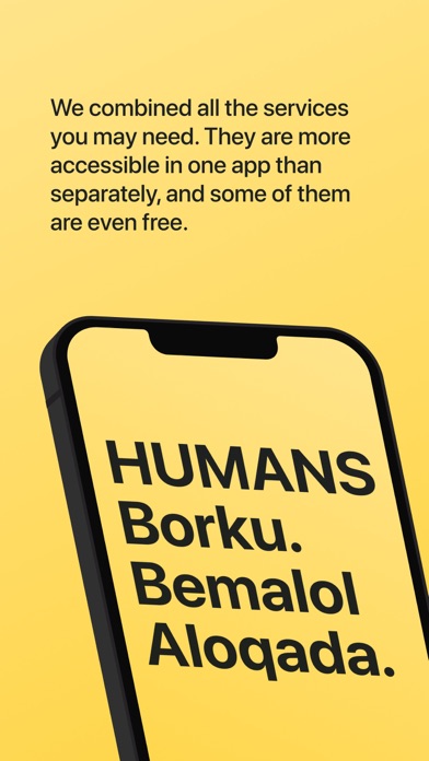 HUMANS.uz Screenshot