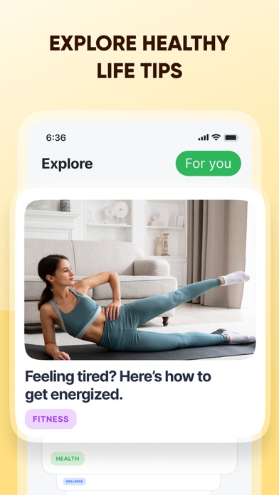 Fitself: Fitness and Fasting Screenshot
