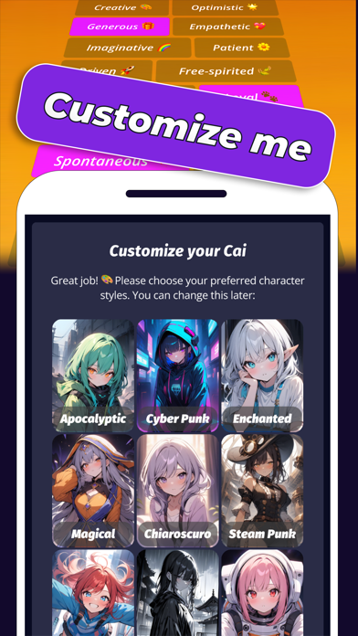 Cai: AI Anime Chat Waifu Screenshot