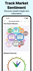 Penny Stocks, Market Screener screenshot #1 for iPhone