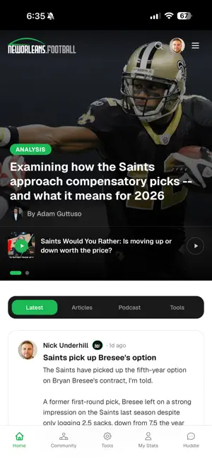 NewOrleans.Football screenshot 1