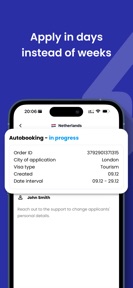 VisaBot - Visas Without Stress screenshot