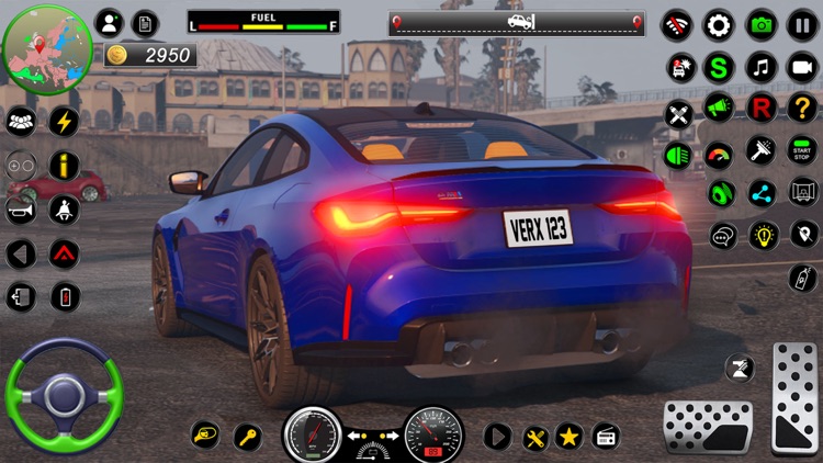 Modern Car Driving School Game