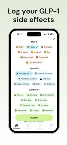 Gala GLP-1 Tracker screenshot