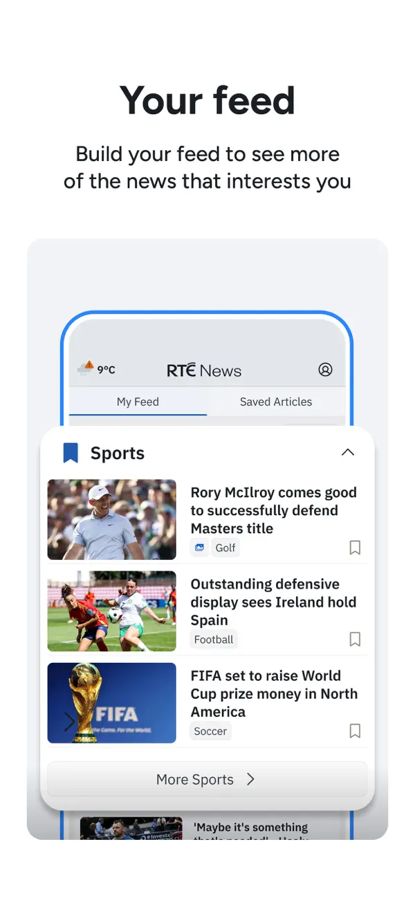 Screenshot #3 pour RTÉ News