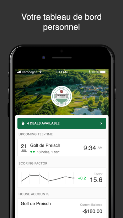 Screenshot #1 pour Golf Preisch