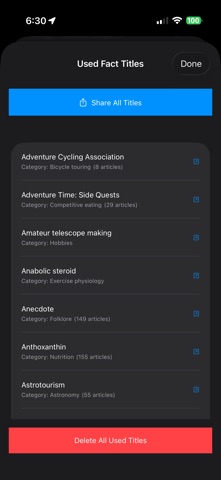 WikiCurios Screenshot 4 of 4