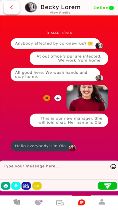 Flirtwithme -Online Dating App Screenshot