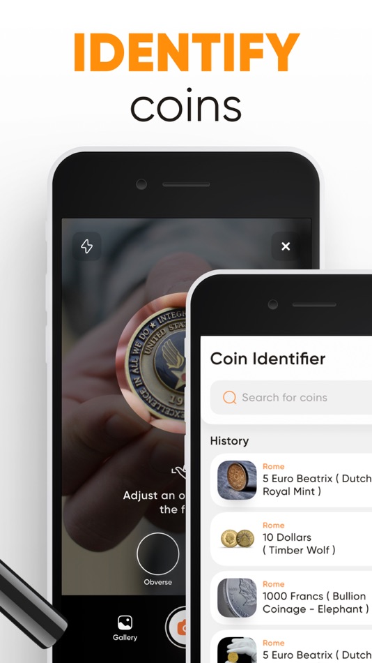 #4. Coin Identifier: Scanner・Snap (iOS) 由: Chris Jones