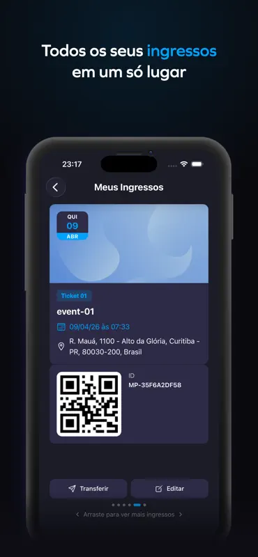 Meaple Ingressos screenshot 1 of 4