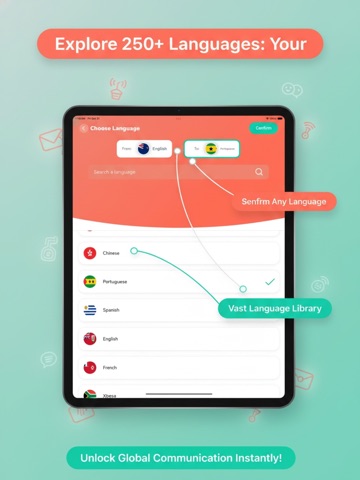 AI Translate: Voice & Camera iPad screenshot