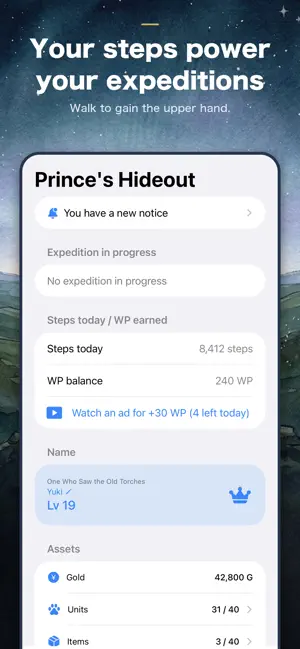 Demon Prince: Walking RPG screenshot 4