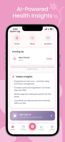 Cyla - Period & Cycle Tracker Screenshot 5 of 6