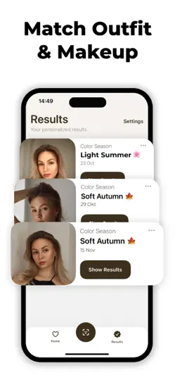 Capture d'écran de Color Tone sur iPhone 6