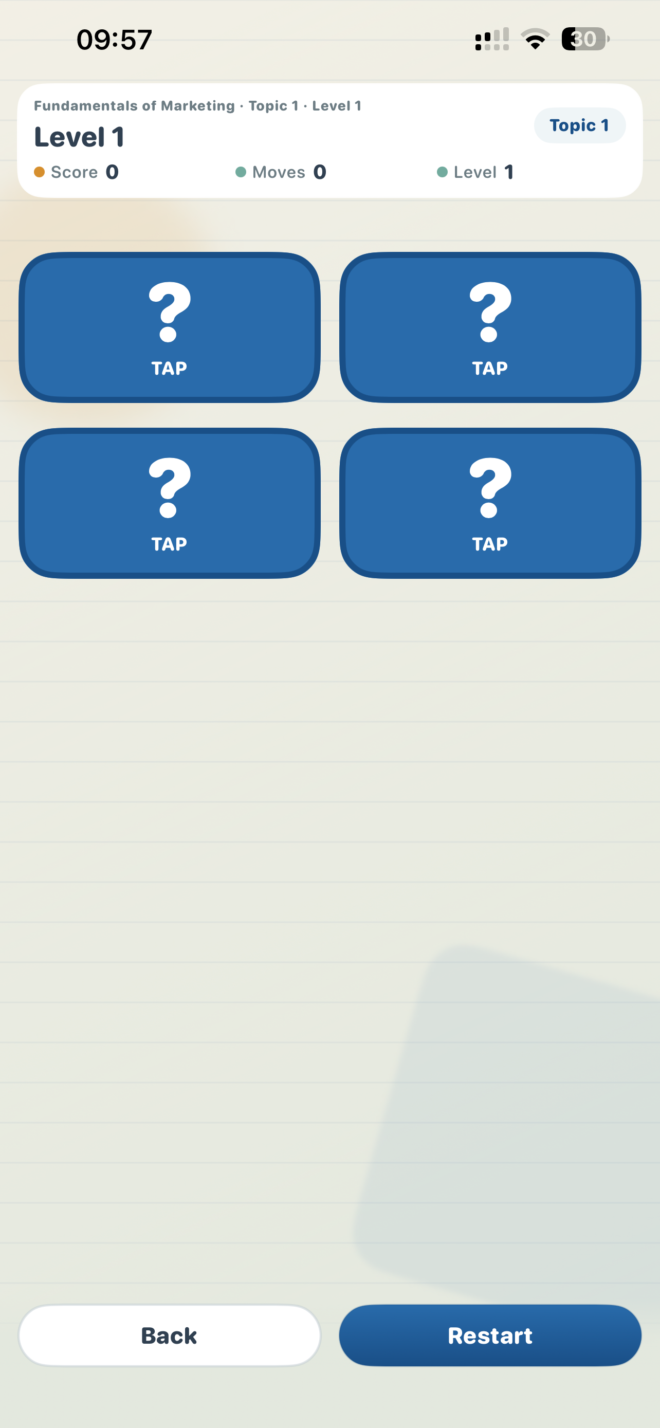 Marketing Memory Games screenshot 4