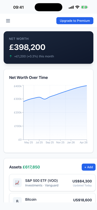 Wealth Tracker - Net Worth Screenshot 7 of 7
