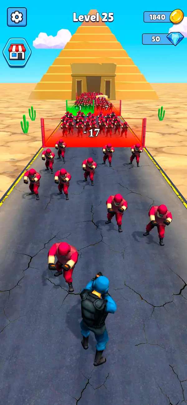 Real War: Survival Game iOS Mod IPA screenshot 2 - iOS game interface