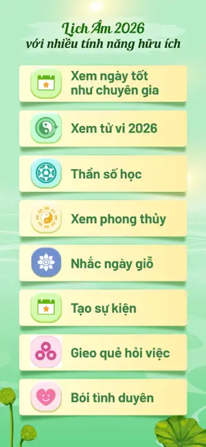 Lịch Vạn Niên 2026   Lịch Việt iPhone screenshot 3