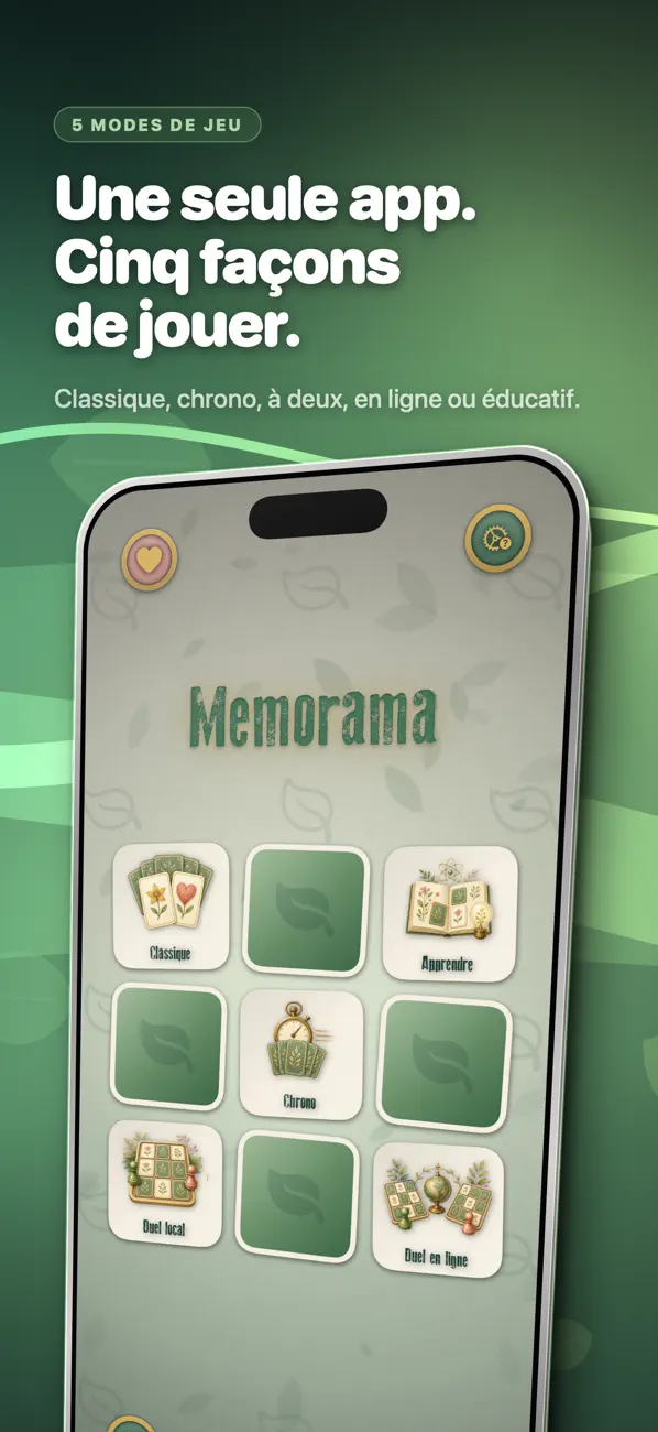 Screenshot #2 pour Memorama • Platinum sans pub