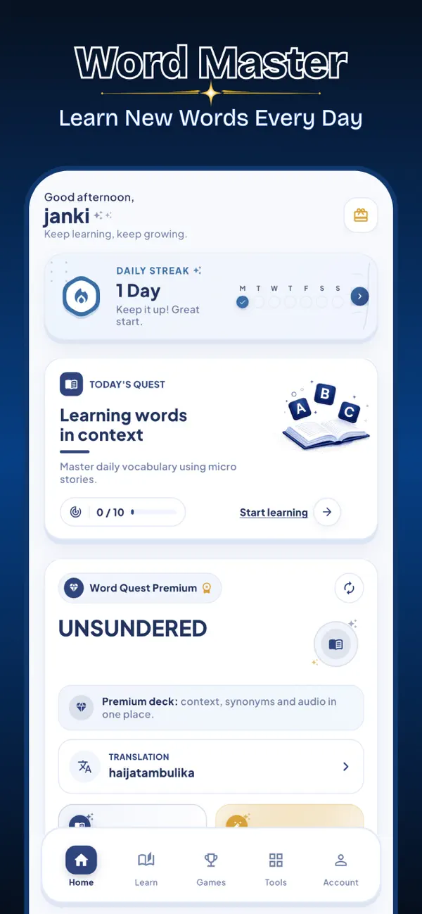 Screenshot #2 pour English Swahili Translator +
