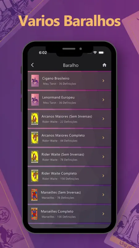 Meu Tarot screenshot 4 of 8