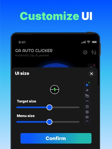 GA Auto Clicker iPad screenshot
