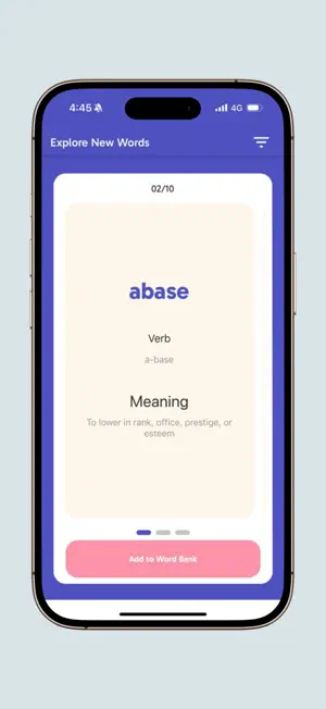 Vocablogy screenshot 1
