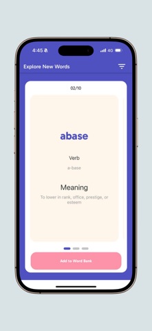 Vocablogy screenshot