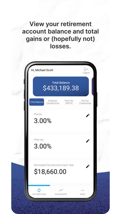 401GO iPhone screenshot 2 - Finance app