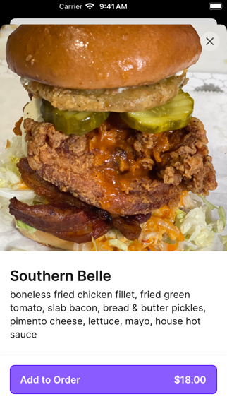 Delilah's Everyday Soul iPhone screenshot 4 - Food & Drink app