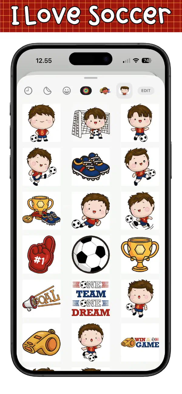 Screenshot #1 pour Cute Soccer Football Stickers