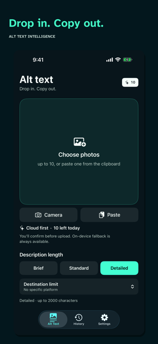Alt Text Intelligence Screenshot 1 of 6