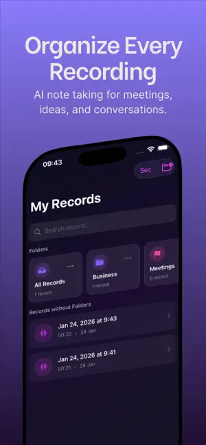 Reconote: AI-Powered Speech screenshot 4