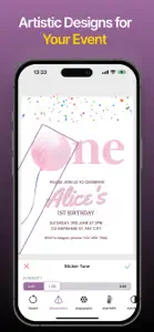 Invitation Maker: Event Cards screenshot #1 for iPhone