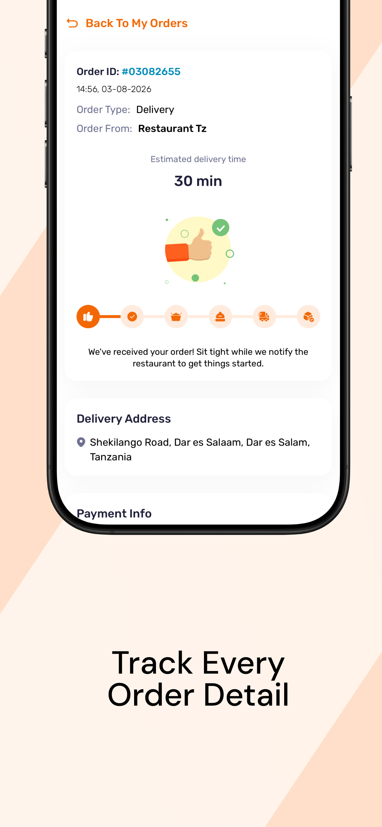 Oder Food: Food Delivery screenshot 8