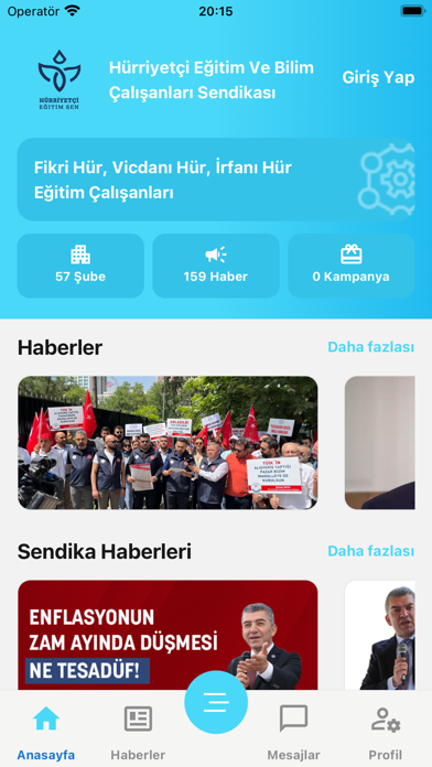 Hurriyetçi Eğitim Sen Screenshot