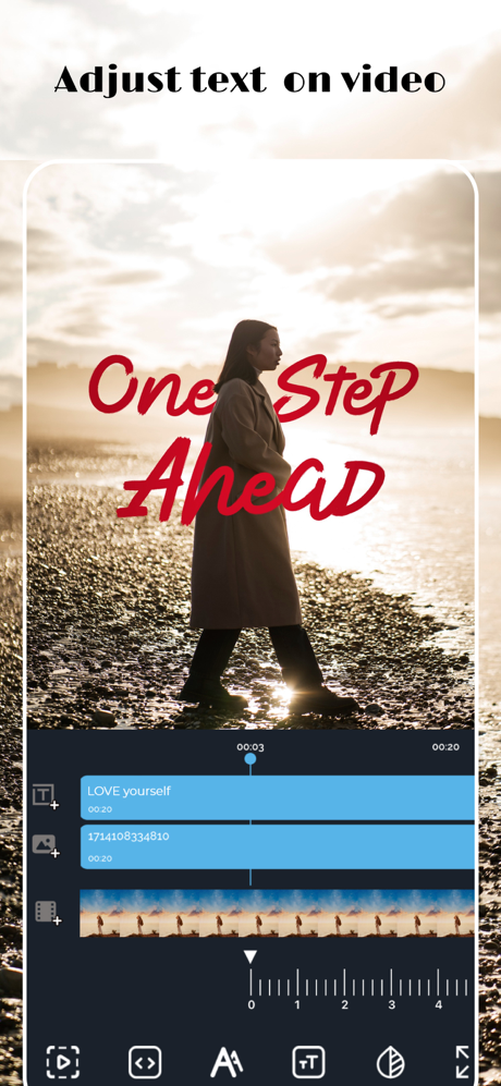 Text On Video & Movie maker screenshot 2