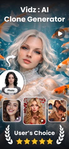 Vidz : AI Clone Generator Screenshot 1 of 6