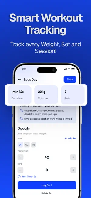 Reps - Gym Workout Tracker screenshot 3