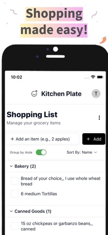 Kitchen Plate: Recipe Keeper Screenshot 4 of 7