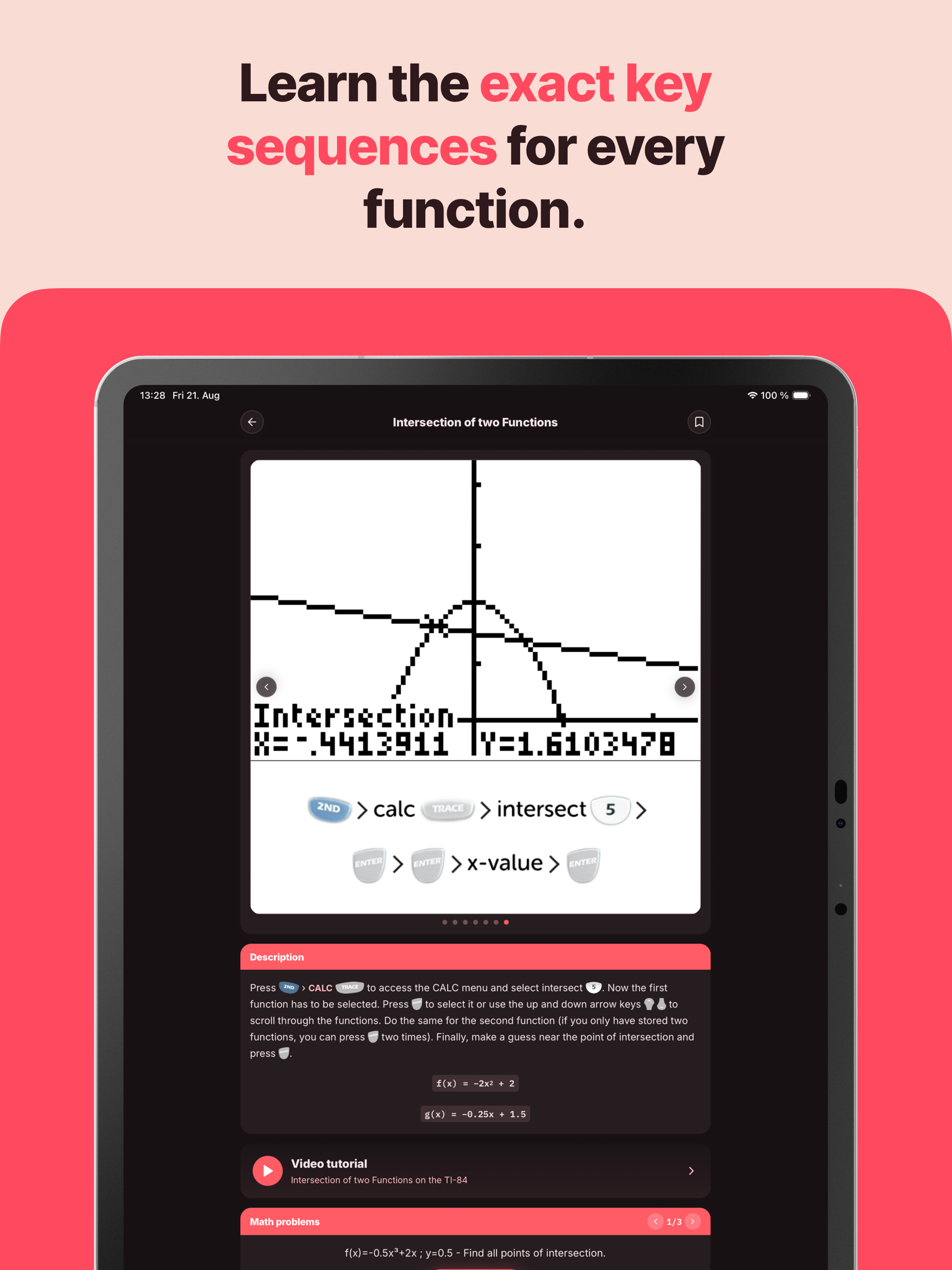 TI 84 Graphing Calculator Man. screenshot 10