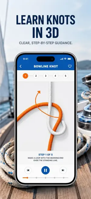 Knots: 3D Guide & Marine Knot screenshot 1