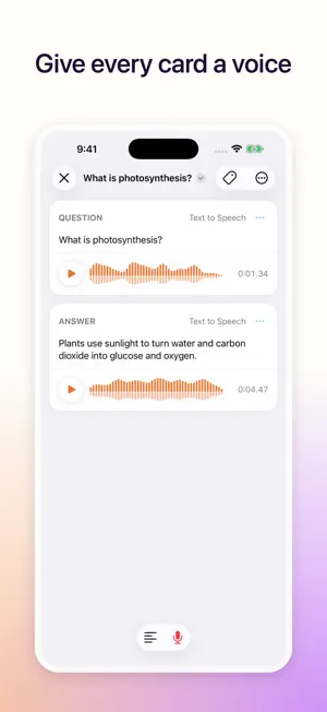 Audio Flashcards App screenshot 4