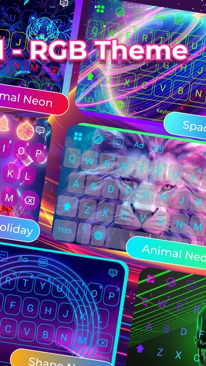 LED Keyboard - RGB Theme